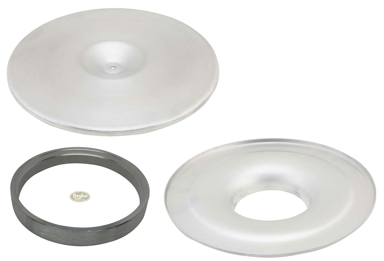Ultra Flow Flat Air Cleaner Top and Bottom Housing with 1/2