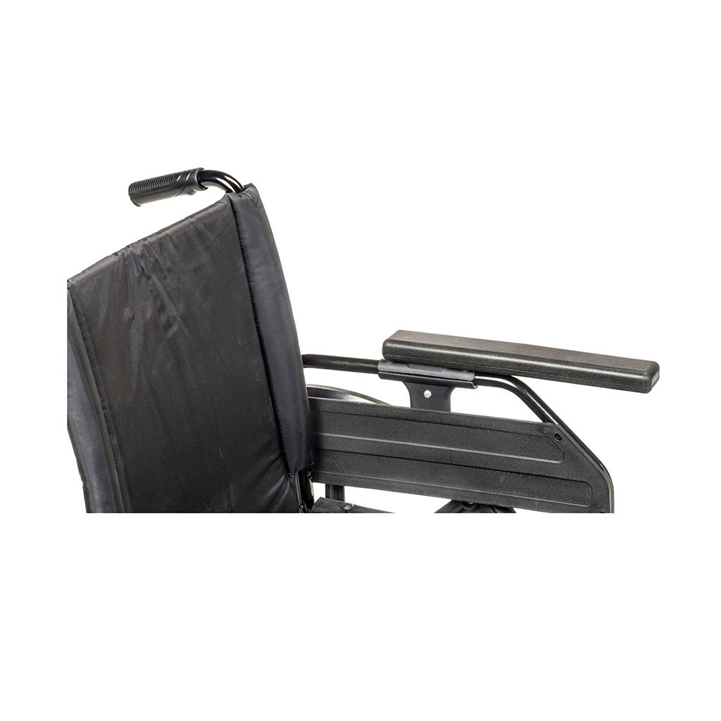 Viper Plus GT Lightweight Wheelchair with Adjustable Universal Arm Rests - Ideal for Indoor & Outdoor Mobility, Travel, and Daily Use