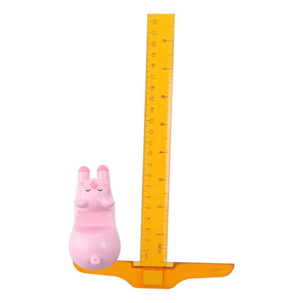 1 PC Cute Pink Pig Phone Stand Holder - Desktop Tablet Stand for iPhone, Samsung, iPad - Perfect for Office Desk, Bedside Table, Kitchen Counter & Travel Accessories
