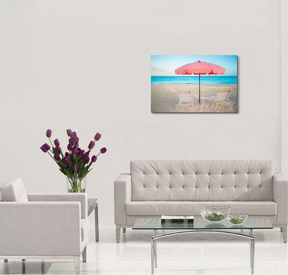 Tropical Beach Canvas Art - 32