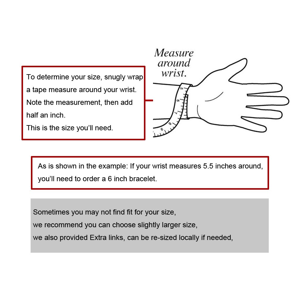 LinnaLove Medical Alert Bracelet for Women - Stainless Steel Emergency ID Bracelet with Engraved Info - 7.5