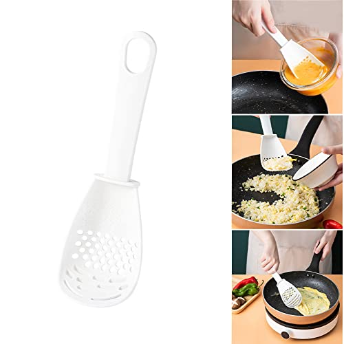VALINK Non-Stick Multifunctional Kitchen Spoons & Colander Spatula - Safe Food Strainer Scoop for Cooking, Baking, and Frying - Ideal for Pans, Pots, and Everyday Kitchen Use