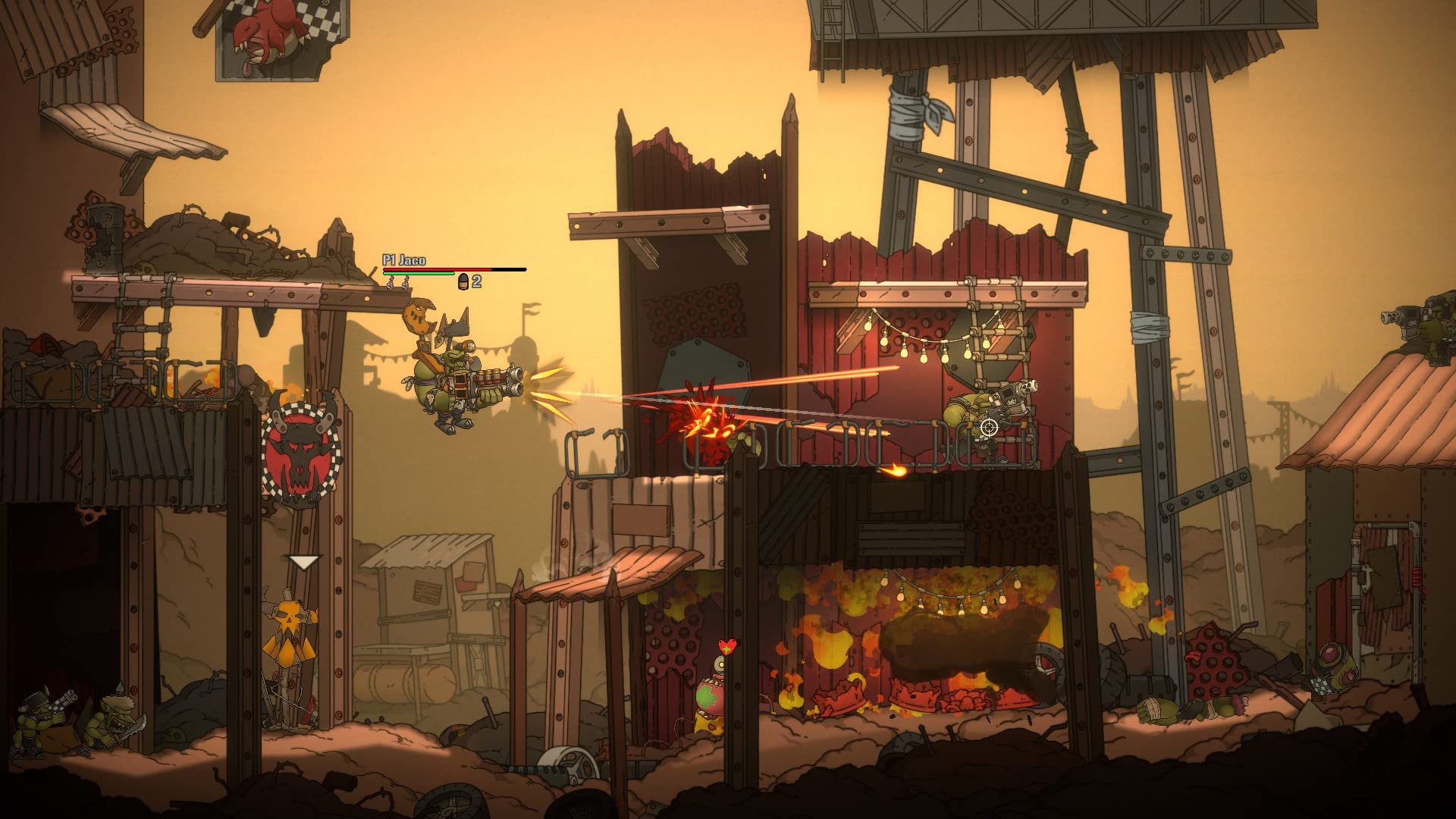 Warhammer 40,000 Shootas, Blood & Teef PS5 Game - Action-Packed Ork Adventure for PlayStation 5 | Perfect for Warhammer Fans & Multiplayer Gaming