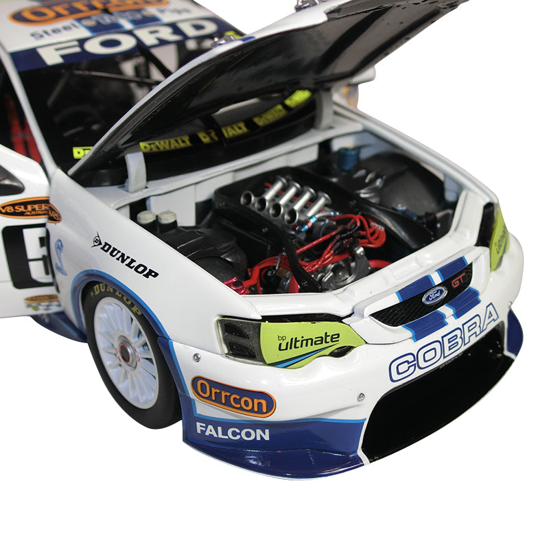 1:18 Scale Mark Winterbottom 2007 Bahrain Winner FPR BF Falcon Diecast Model Car 18379 - Perfect for Racing Fans, Collectors, and Display Cases
