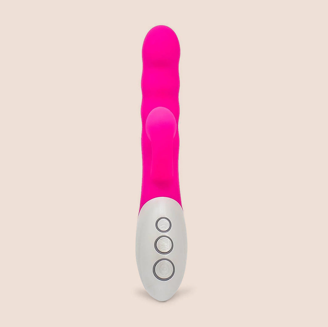 Rechargeable Pink Rabbit Vibrator - Dual Motor G Spot & Clitoral Stimulator for Women | Powerful & Quiet Personal Massager | Perfect for Couples Play & Solo Pleasure