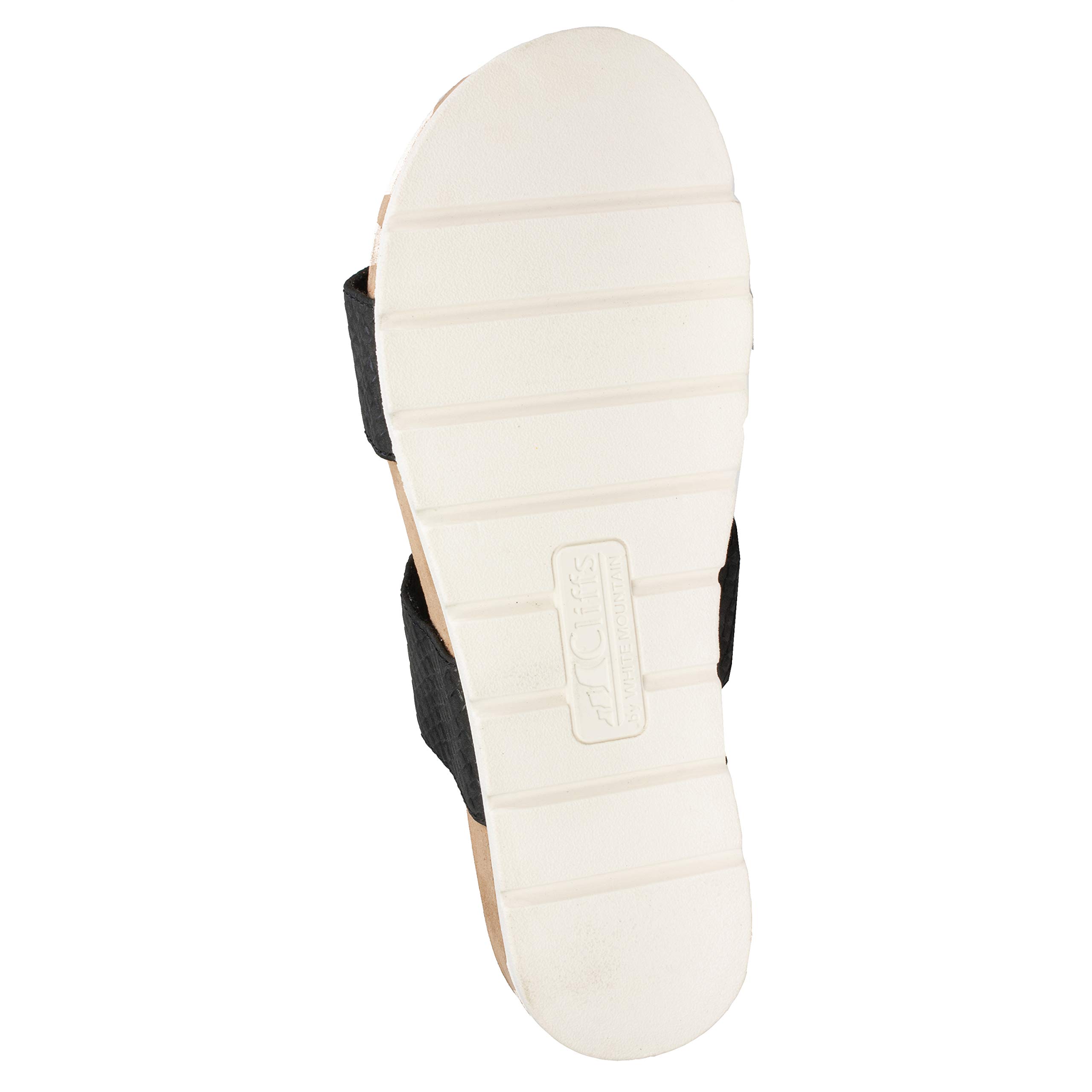 White Mountain Tahlie Slide Sandals for Women - Comfortable Summer Beach Shoes