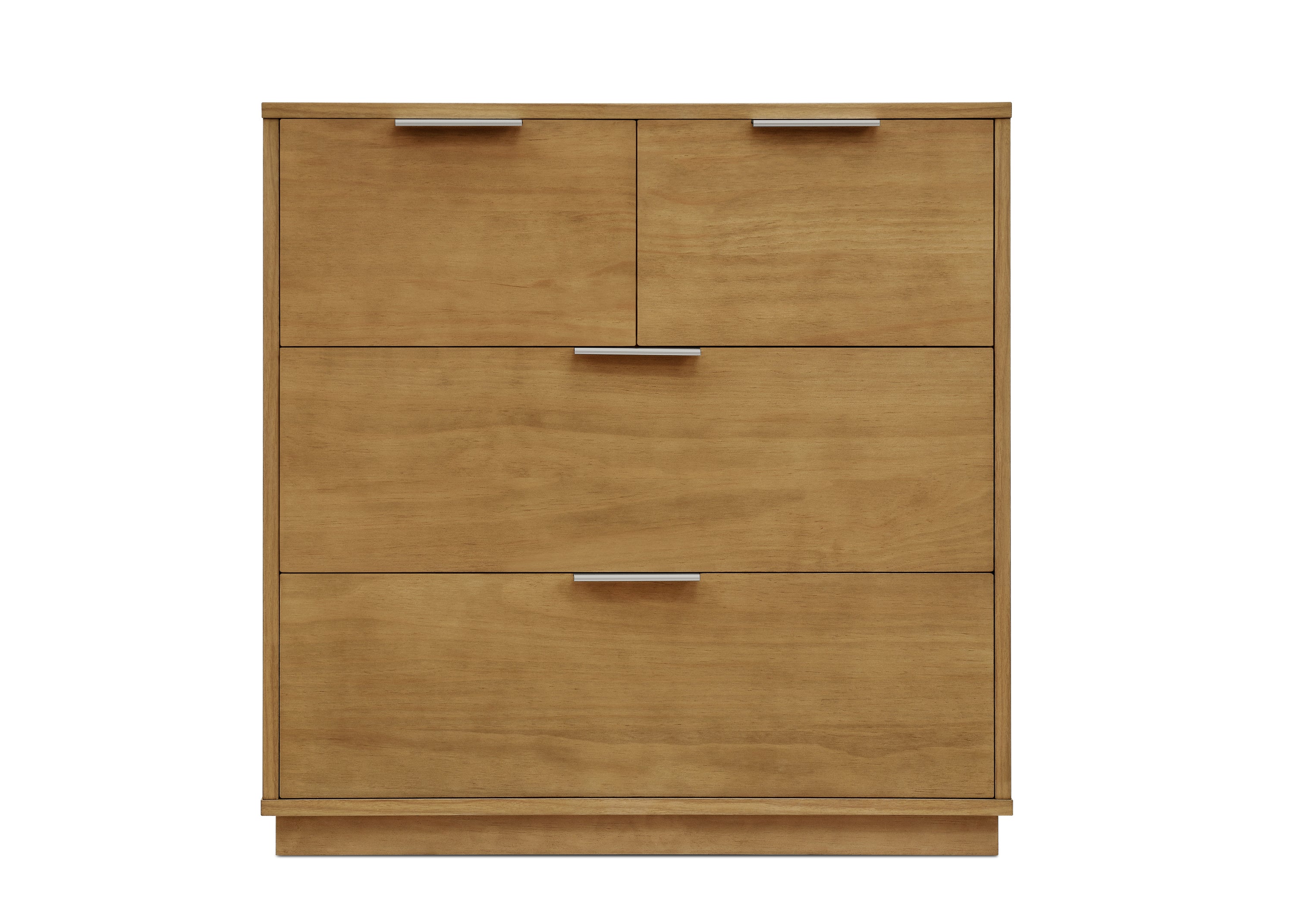 Forever 4-Drawer Baby Dresser with Changing Table Top & Secure Interlocking Drawers - Perfect Nursery Furniture for Diaper Changes and Infant Clothing Storage