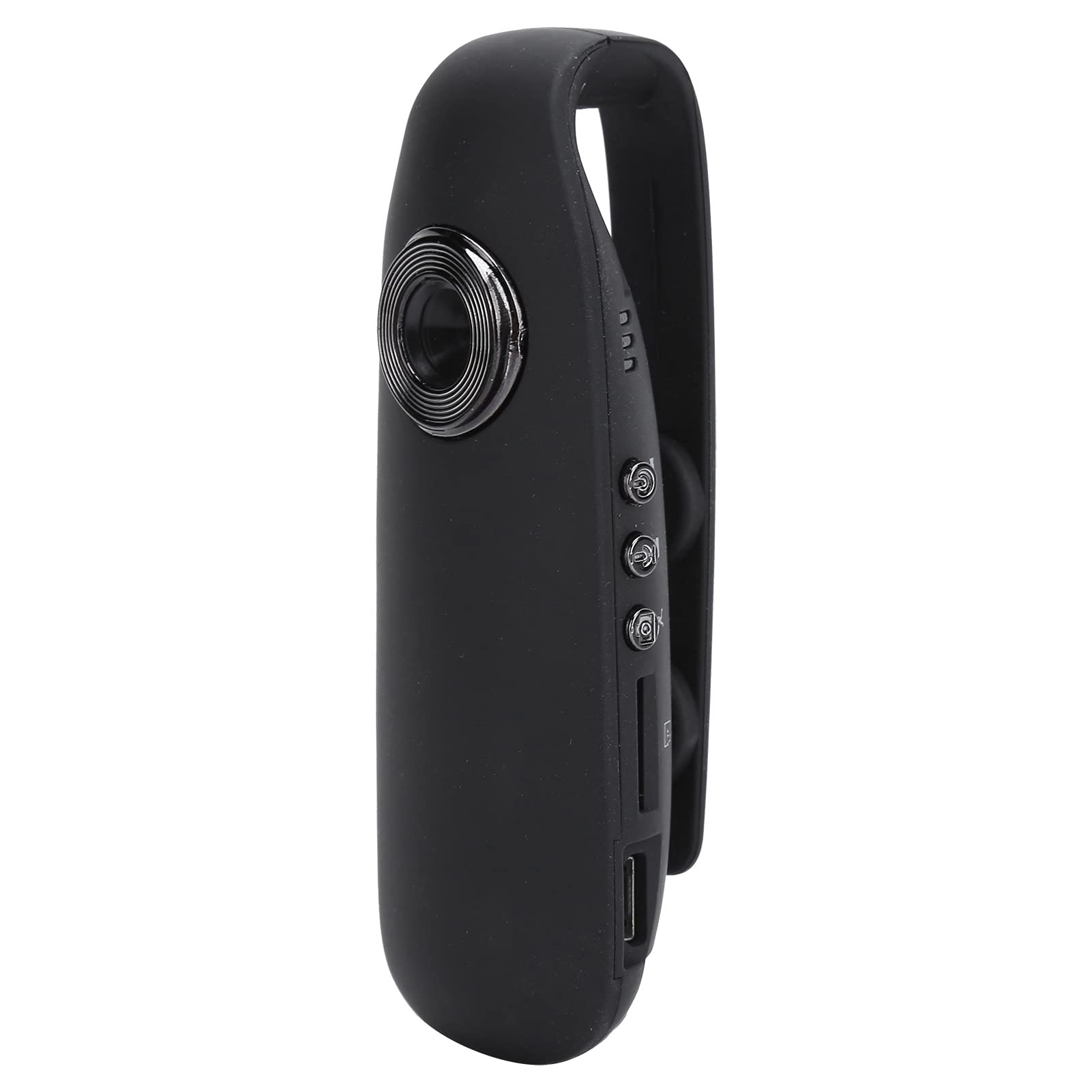 1080P HD Mini Body Camera - Wearable Motorcycle Bike Dash Cam with Clip Mount for Cycling, Riding & Outdoor Adventures
