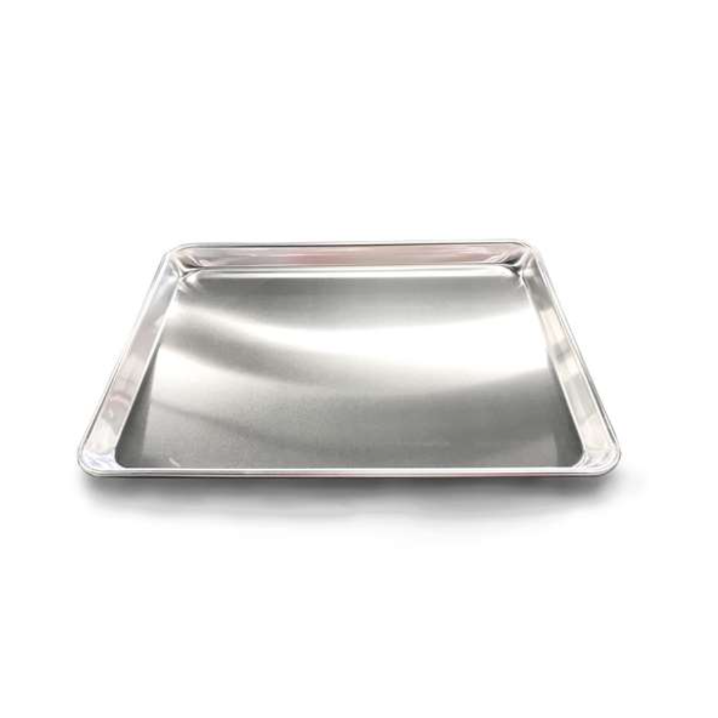 Magnum 1/2 Size Aluminum Bun Pan 18 x 13 - Perfect for Baking Bread, Rolls & Pastries in Commercial Kitchens & Home Bakeries