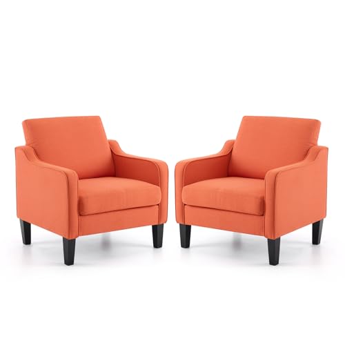 Burnt Orange Linen