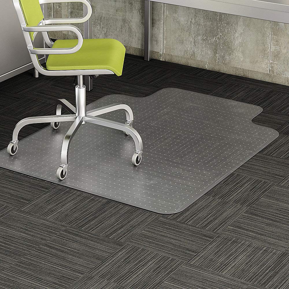Deflecto DuraMat Clear Chair Mat for Low-Pile Carpet - 45
