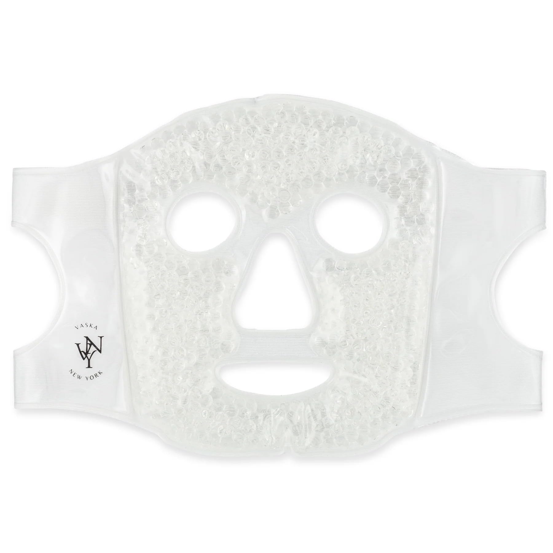 Cryo Thermo Ice Face Mask with Beads for Puffiness Relief - Hot & Cold Therapy Facial Mask for Skin Tightening and Depuffing - Perfect for Post-Surgery, Migraine, and Skincare Routine
