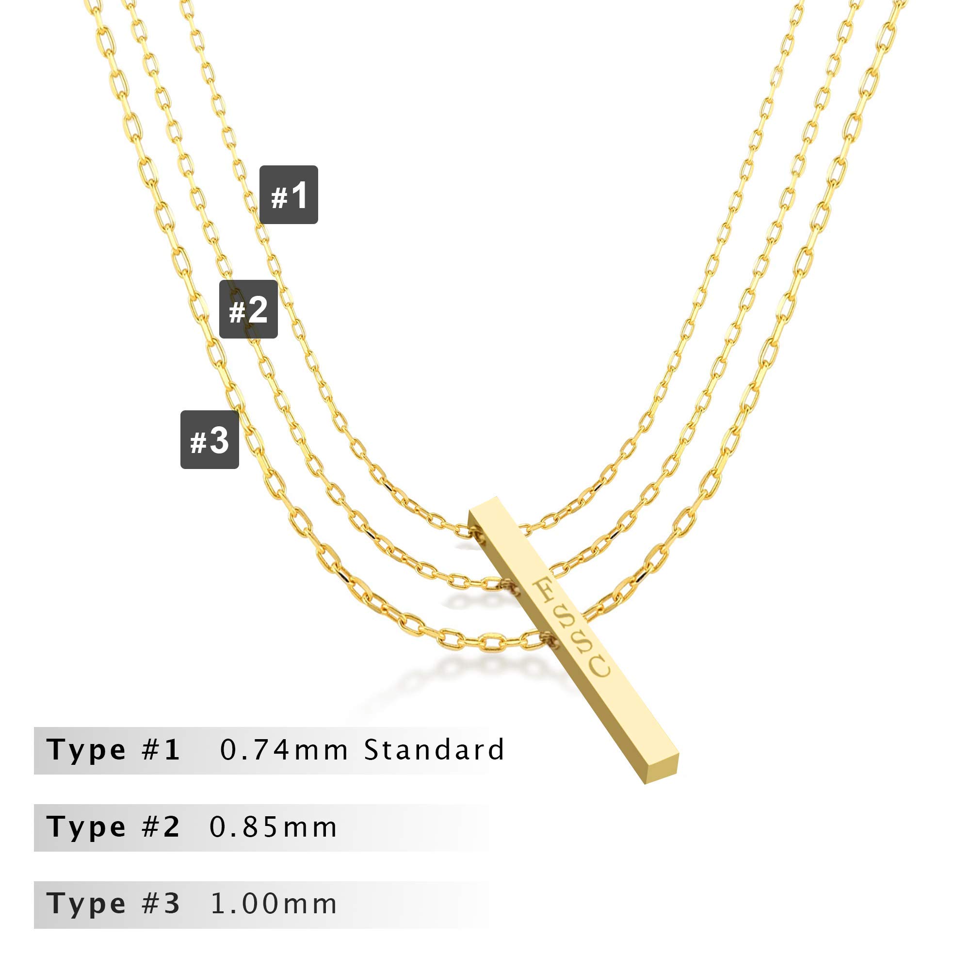 14K Gold Diamond Hamsa Necklace - Asymmetric Hamsa Charm Pendant with Solitaire Diamond - Sideways Hamsa Jewelry for Women - Perfect for Everyday Wear, Spiritual Protection & Gift Giving