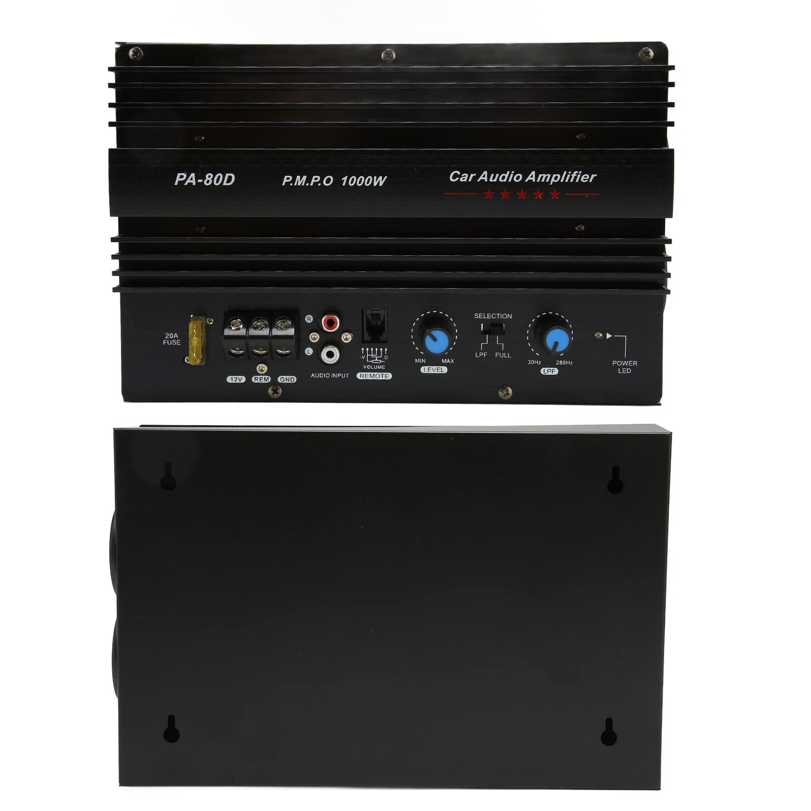1000W High Power Mono Car Amplifier Board - Low Distortion, Multi-Protection Circuit, Premium Craftsmanship for Car Audio System | Perfect for Upgrading Vehicle Sound System & Car Entertainment