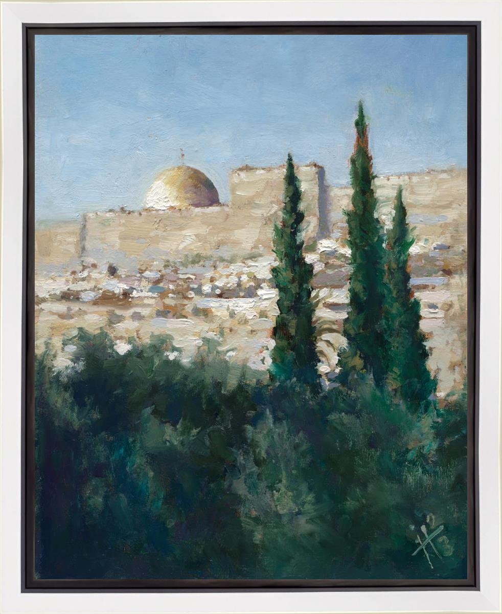 Jerusalem Gallery Wrap Canvas Art - Stunning Cityscape Wall Decor for Home & Office - Perfect for Living Room, Bedroom & Office Decor