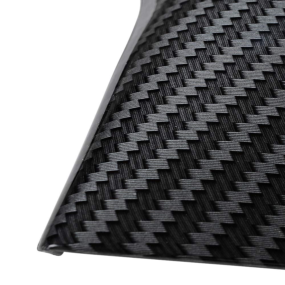 Carbon Fiber Left Right Door Wing Side Rear View Mirror Cover Cap for BMW 2014-2018 F01 F02 730 740 750 760 Models - Perfect Fit & Stylish Upgrade for Enhanced Vehicle Appearance