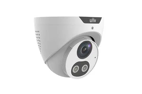 Uniview IPC3615SB ADF40KMC I0 5MP HD Security Camera with 4.0mm Lens, Built-in Light & Audible Alarm - Ideal for Home Surveillance, Business Monitoring, and Outdoor Security
