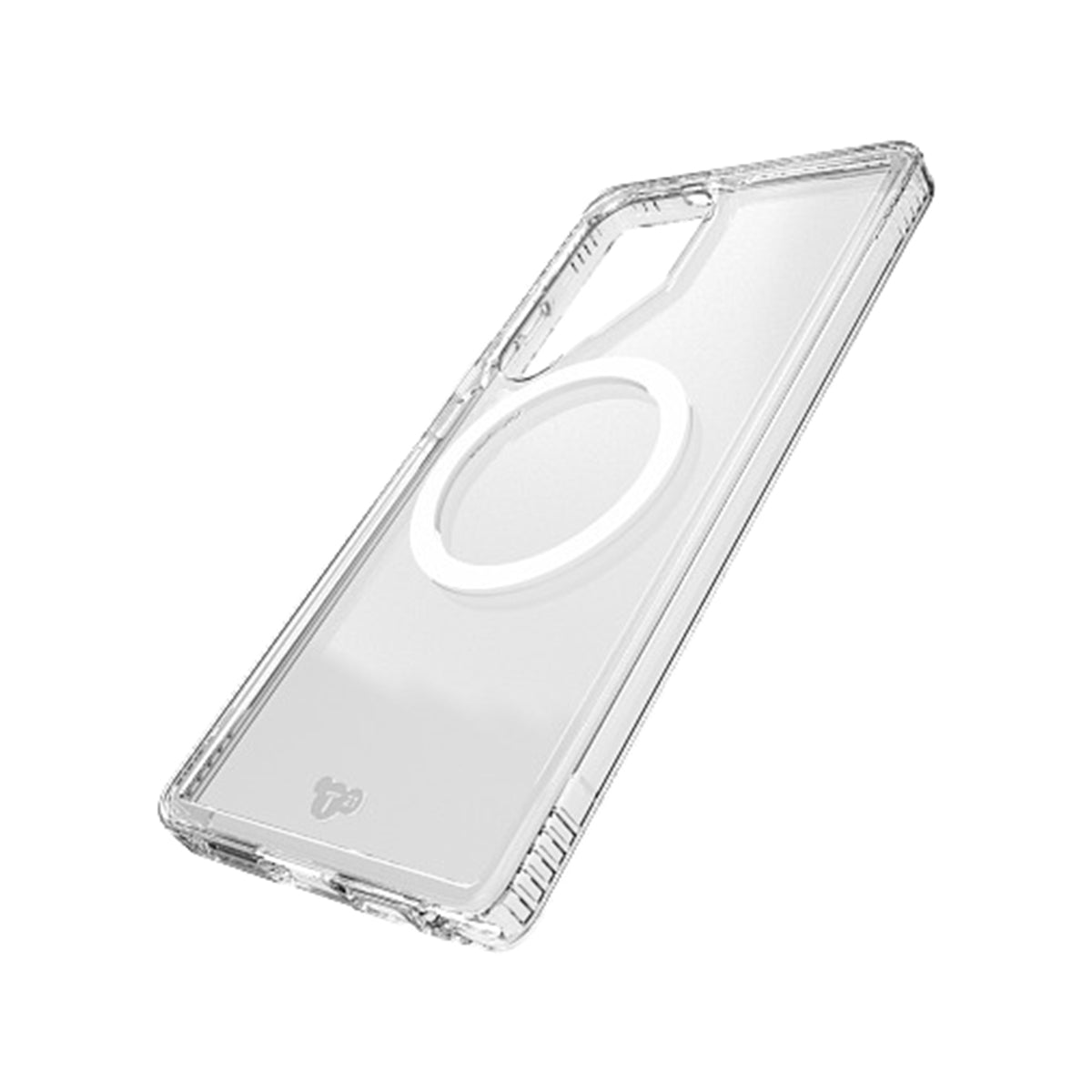 Tech21 EvoClear Magnetic Phone Case for Samsung Galaxy S25 Ultra - Slim Protective Clear Cover with Strong Magnets for Secure Attachment | Perfect for Work, Travel & Everyday Use