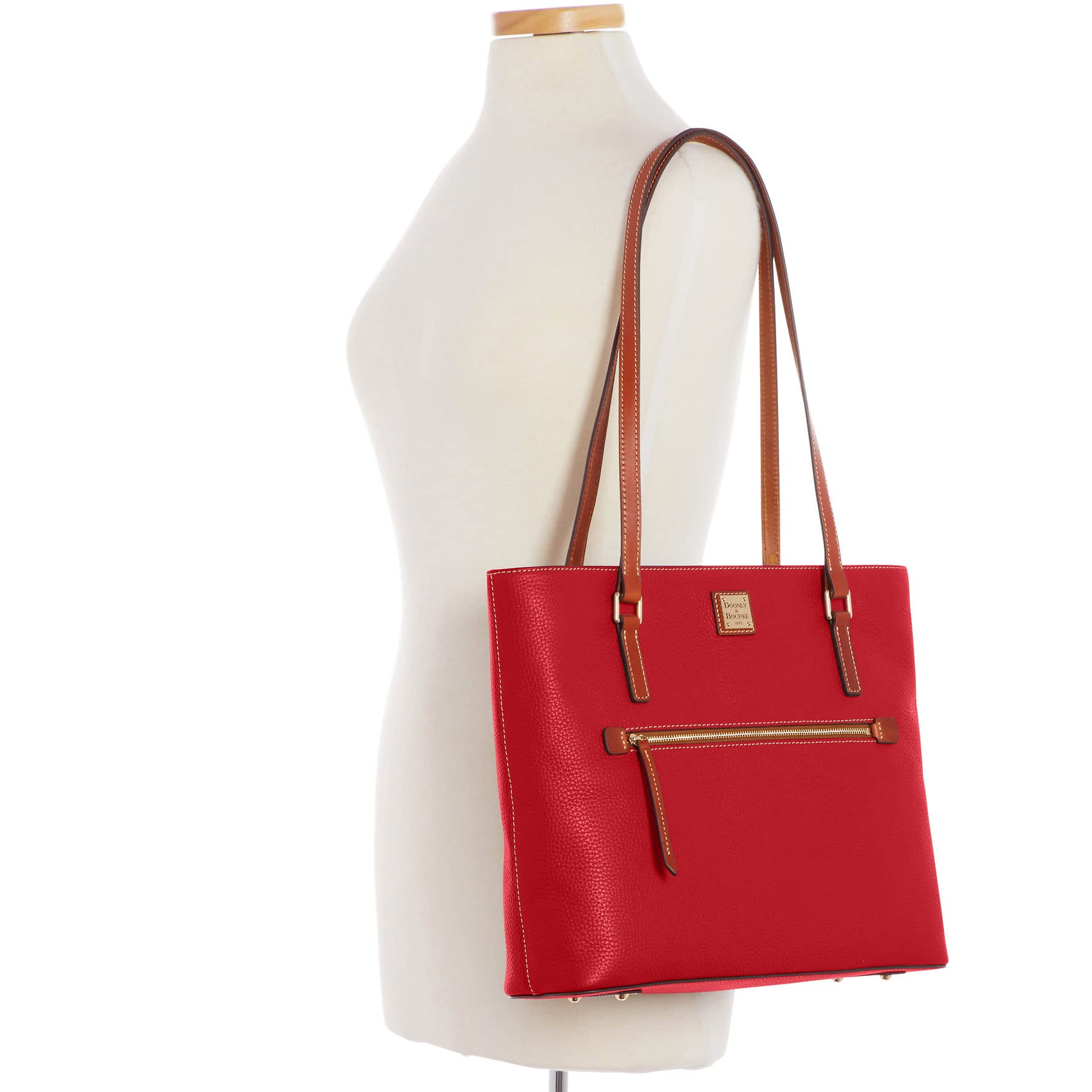 Dooney & Bourke Leather Tote Bags for Women - Large Designer Handbags with Long Shoulder Straps - Perfect for Work, Travel & Everyday Use