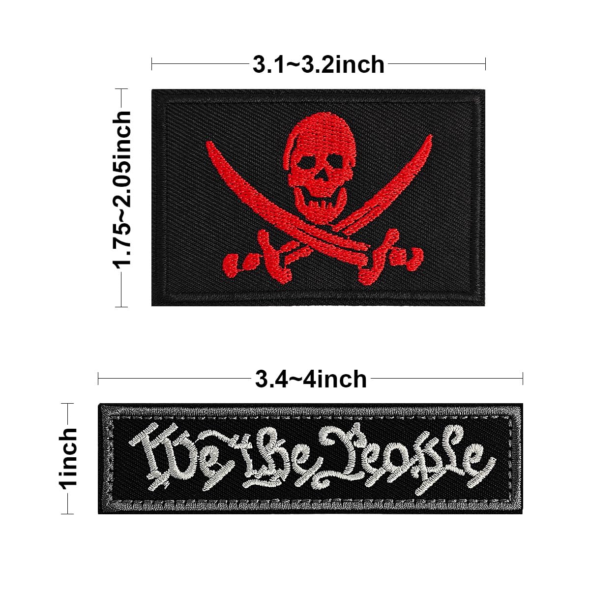 20 Pieces Tactical Morale Embroidery Patches - Military Funny Embroidered Appliques for Tactical Gear, Jackets & Backpacks - Perfect for Outdoor Adventures, Airsoft & Military Enthusiasts