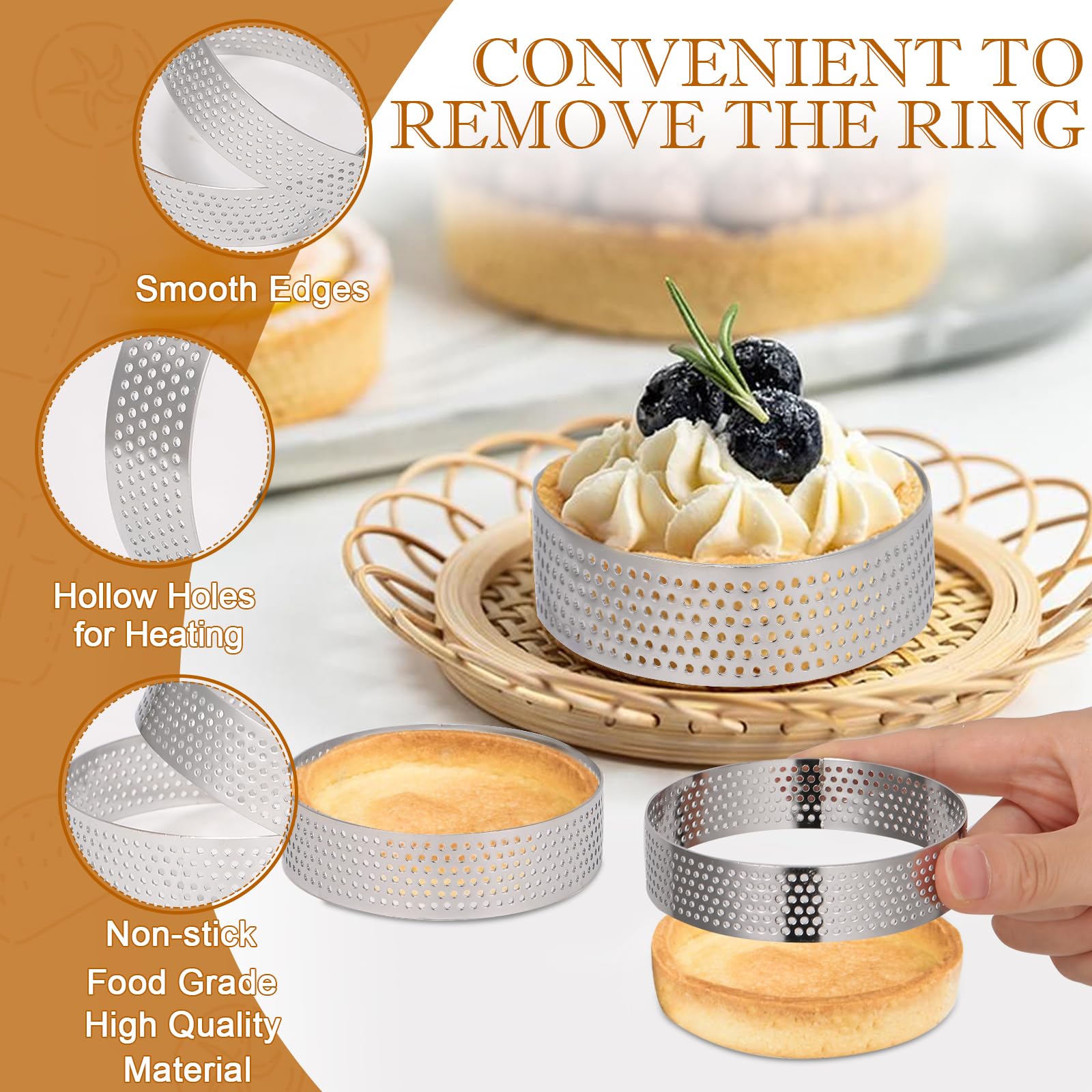 French Tart Baking Kit for Adults - Complete Baking Gift Set for Women - Perfect Birthday & Unique Gift Idea - Beginner-Friendly Tart Baking Tools & Accessories - Ideal for Home Baking, Holiday Gifts & Special Occasions