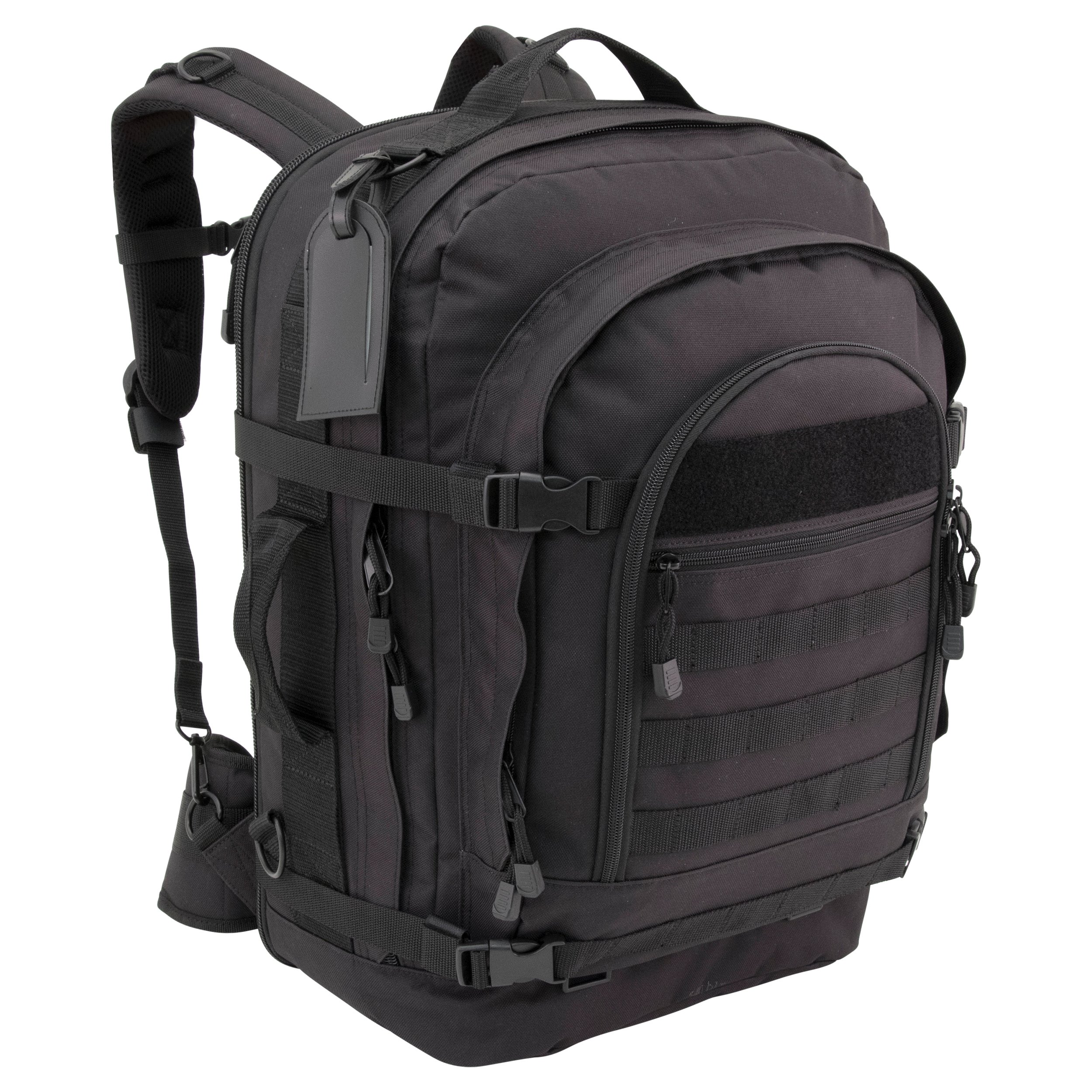Mercury Tactical Gear Blaze Bugout Bag with Hydration Pack - Durable Military Backpack for Outdoor Survival, Hiking & Emergency Preparedness - Black