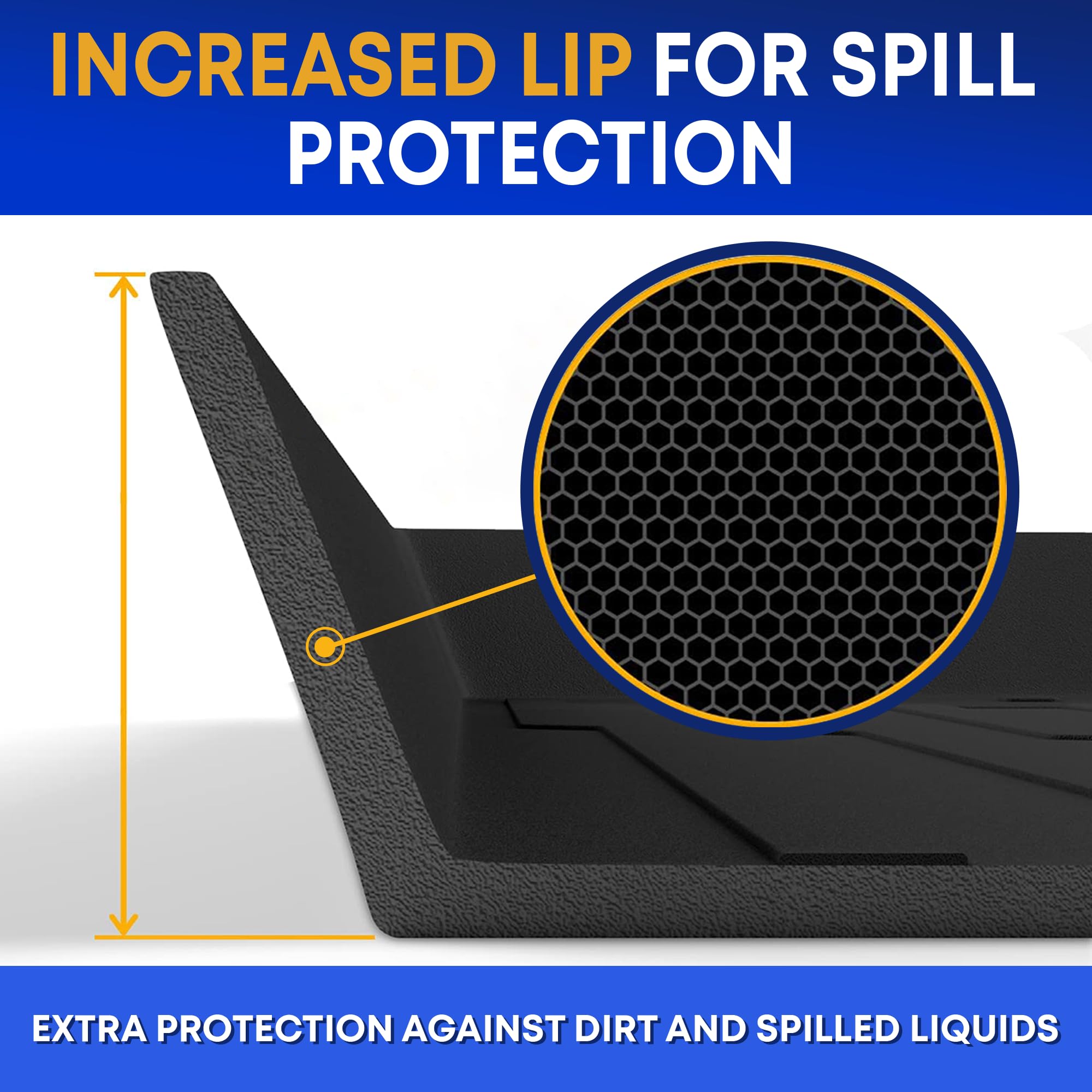 Premium Custom Fit Cargo Liner for BMW X3 (2018-2025) Without Spare Tire - 100% Protection All-Season Black Trunk Mat - 3D Laser Measured Car Trunk Protector - Perfect for Road Trips, Grocery Hauling & Pet Transport