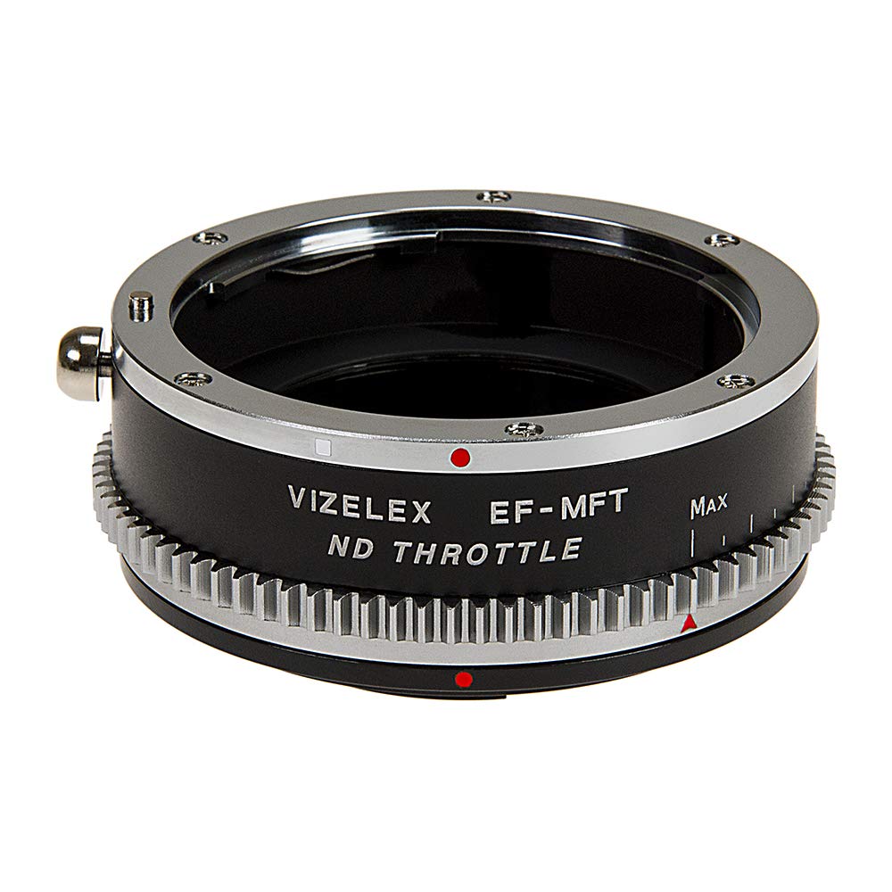 Vizelex CINE ND Throttle Lens Adapter for Canon EF to Micro Four Thirds - Full Frame ND Filter Adapter for MFT Cameras - Perfect for Cinematic Videography & Photography