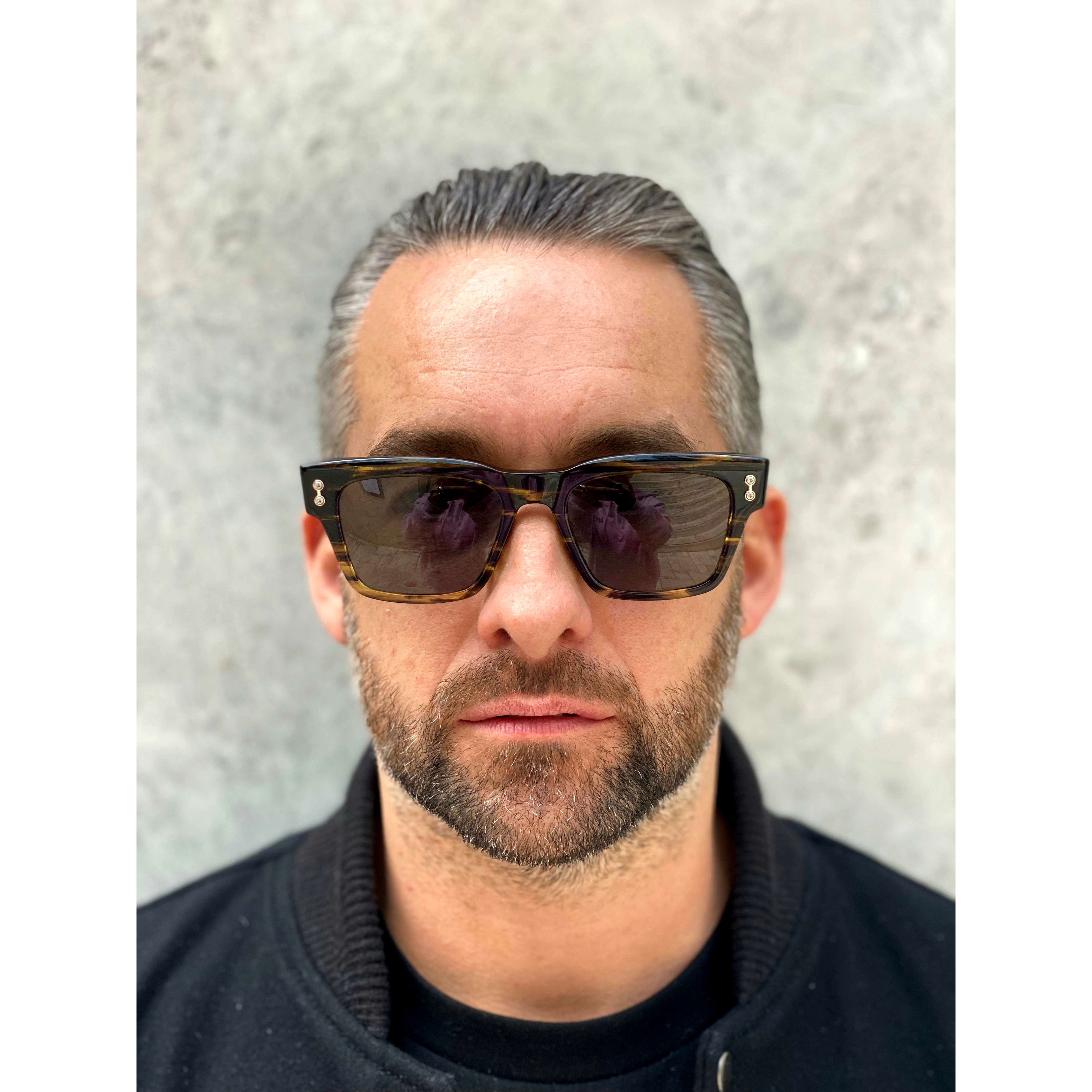 Akoni Columba AKS 100B Tortoise Shell Pattern Sunglasses - UV Protection Polarized Lenses for Men & Women - Perfect for Driving, Beach, and Outdoor Activities