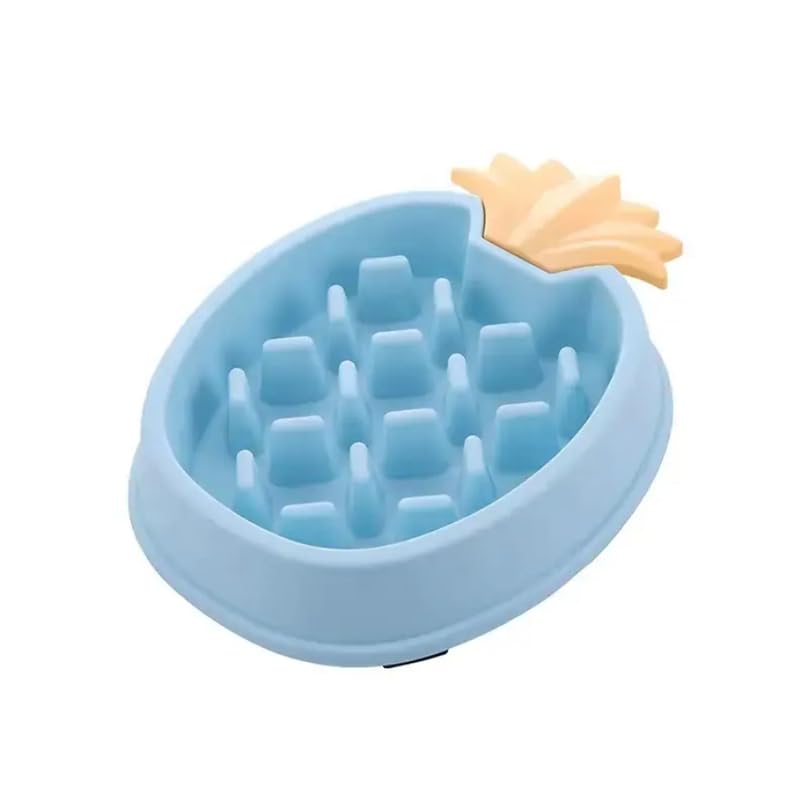 PSK PET MART Slow Feeder Cat Bowl - Elevated Anti-Vomiting Interactive Pet Dish for Food & Water - Perfect for Fast Eaters & Digestive Health (Ideal for Kittens & Adult Cats)