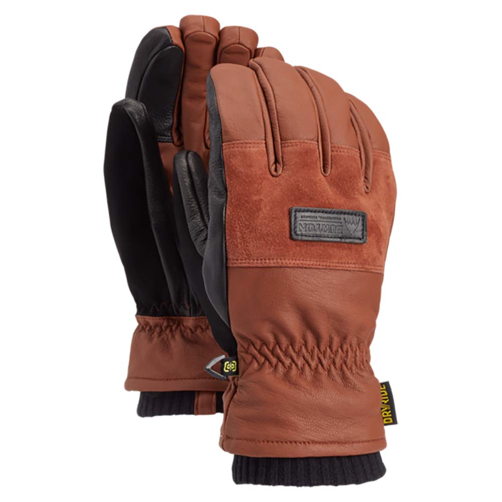Burton Men's Free Range Gloves - Winter Snowboard & Ski Gloves for Cold Weather - Waterproof & Insulated for Outdoor Sports & Activities