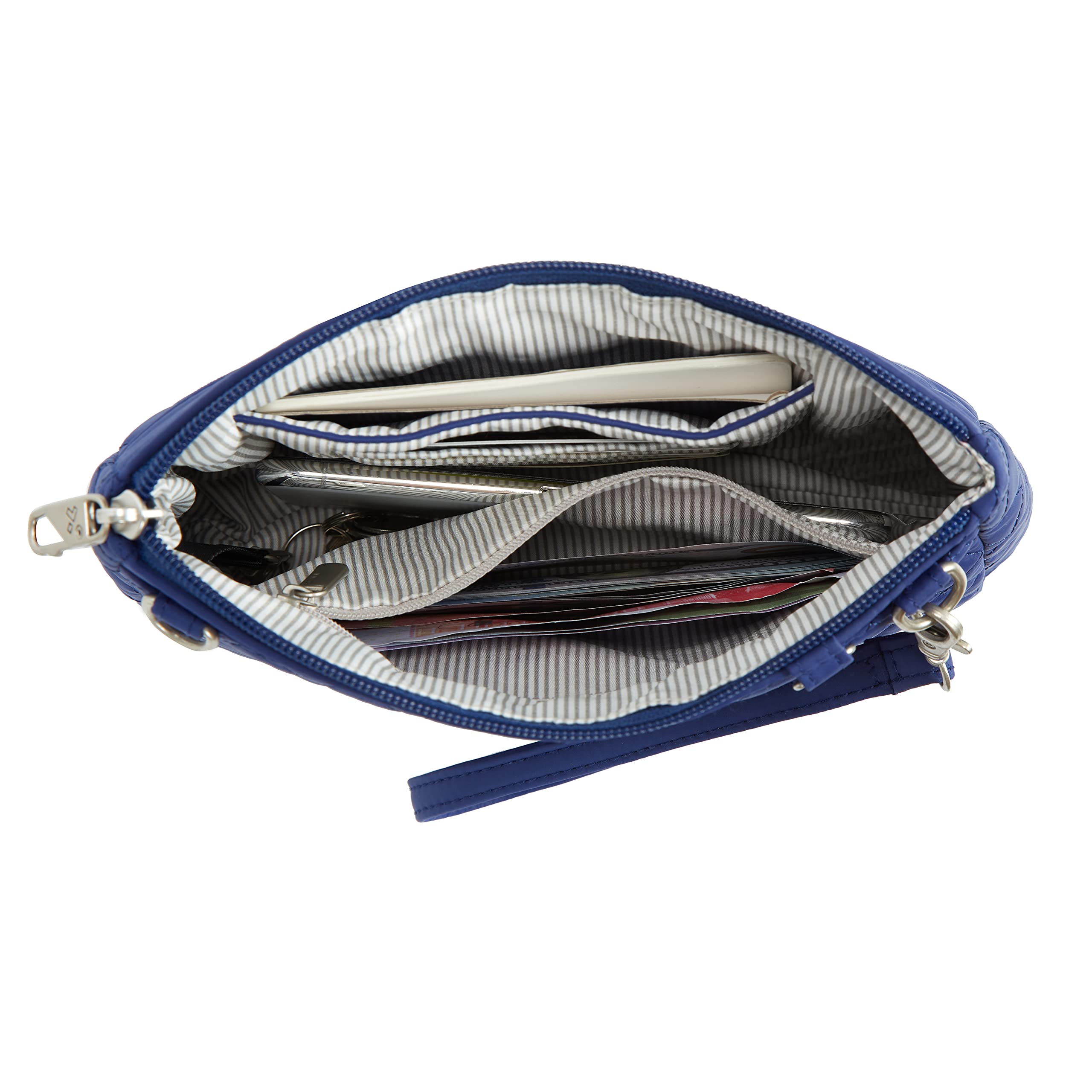 Travelon Anti-Theft Boho Clutch Crossbody Bag for Women - Secure RFID Blocking Purse for Travel, Shopping & Daily Use