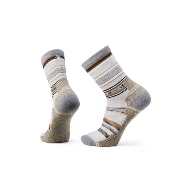 Comfortable Hiking Socks for Men & Women - Breathable Panorama Crew Light Cushion Socks for Outdoor Adventures, Hiking, and Travel