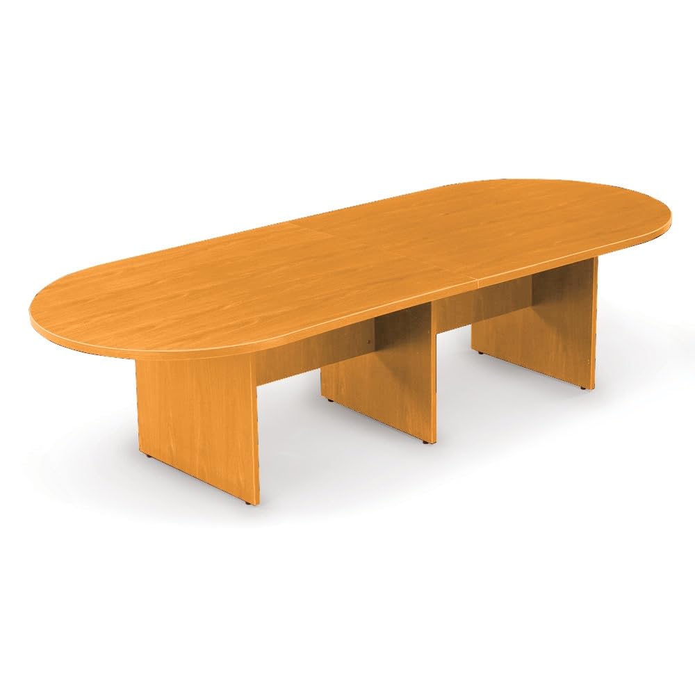 NBF 10L 8-Seater Laminate Conference Table - Durable Mahogany Office Meeting & Training Table (48