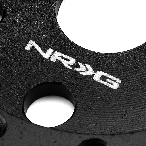 1/2 Inch H Aluminum Steering Wheel Hub Adapter SRK 36BK - Perfect for Racing, Drifting & Custom Car Upgrades