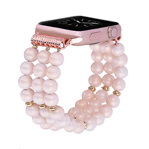 Premium Fashion Jewelry Bands for Apple Watch 38/40/41mm & 42/44/45/49mm - Compatible with Series Ultra/8/7/6/SE/5/4/3/2/1 - Stylish iWatch Straps for Men & Women - Perfect for Workouts, Office & Everyday Wear