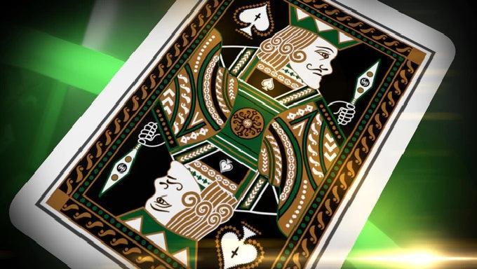 Emerald Princess Playing Cards - Premium Foiled Edition for Magic Tricks, Poker Games & Collectors | Elegant Gift for Card Enthusiasts
