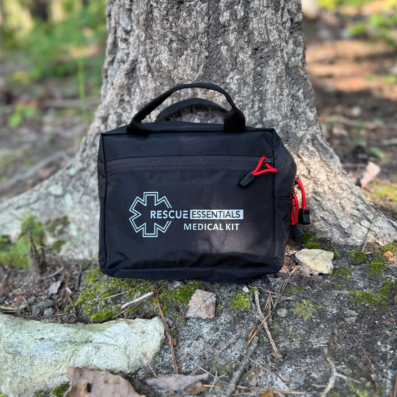 Rescue Essentials WFA First Aid Kit - Compact & Complete Emergency Medical Supplies for Hiking, Camping, and Outdoor Adventures