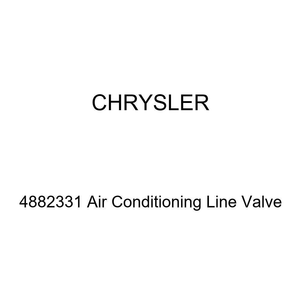 Genuine Chrysler 4882331 AC Line Valve - Replacement A/C Valve for Chrysler Vehicles | Perfect for Cooling System Repairs & Maintenance