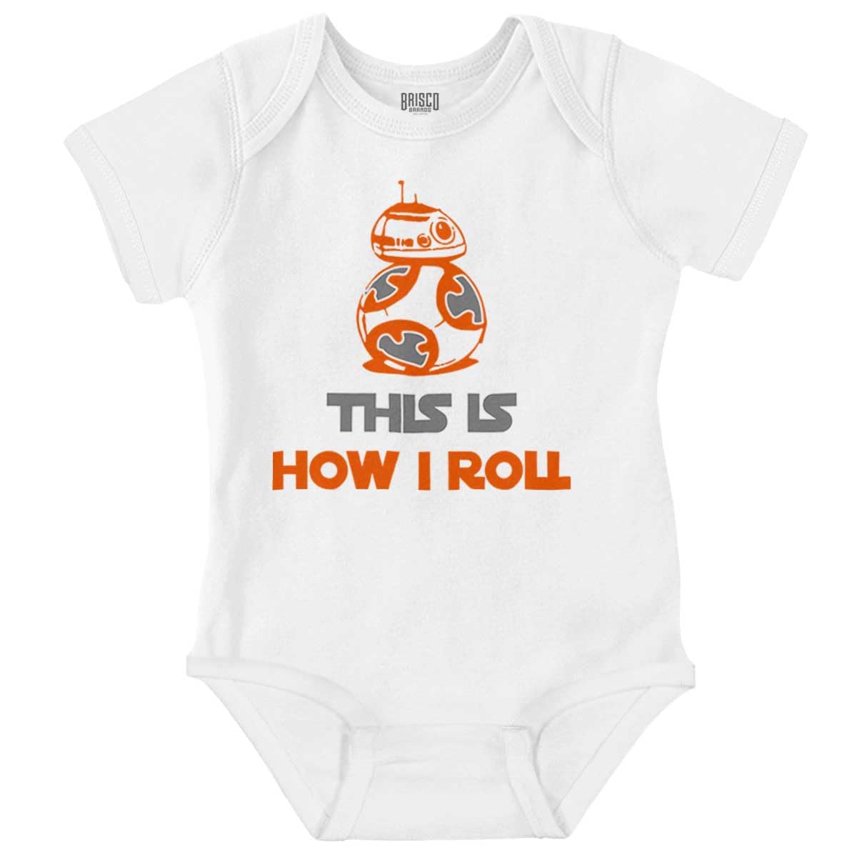 Brisco Brands Space Robot Galaxy Baby Romper - Cute Unisex Astronaut Bodysuit for Boys & Girls | Perfect for Space-Themed Parties & Photo Shoots