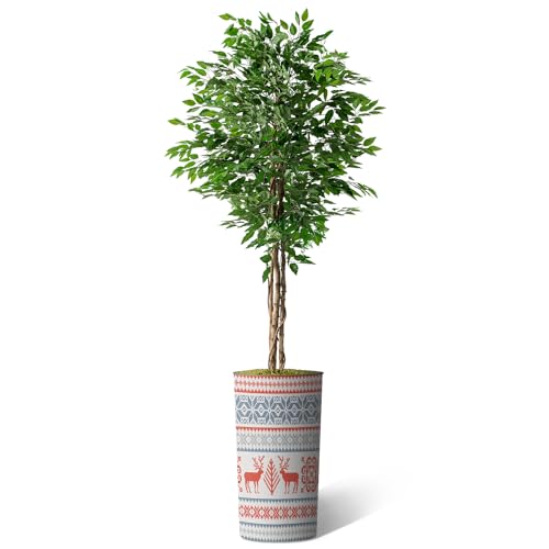 Contemporary Snowflake Pattern Planter