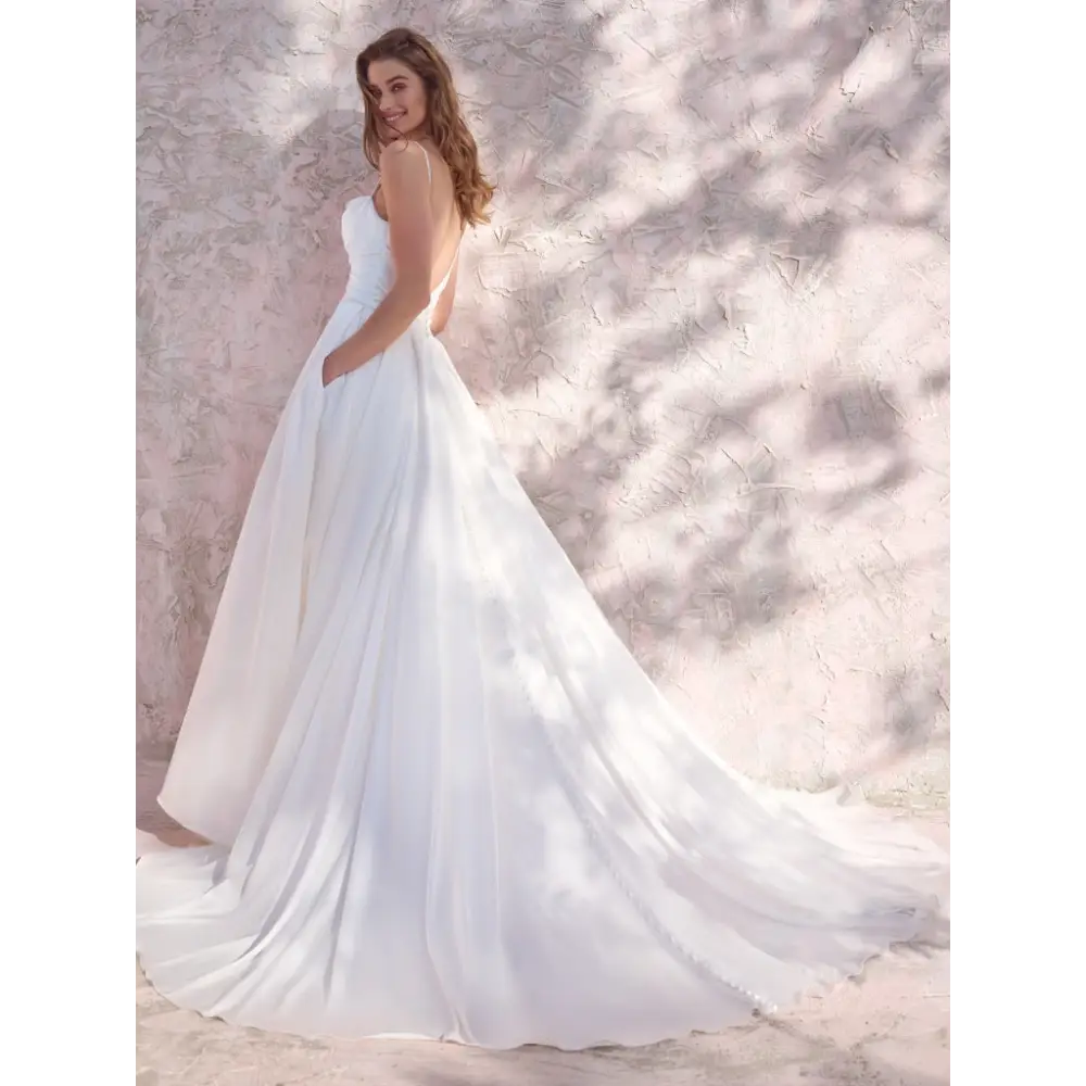 Maggie Sottero Scarlet Lace Wedding Dress - Elegant A-Line Gown for Brides, Church Ceremony & Formal Reception