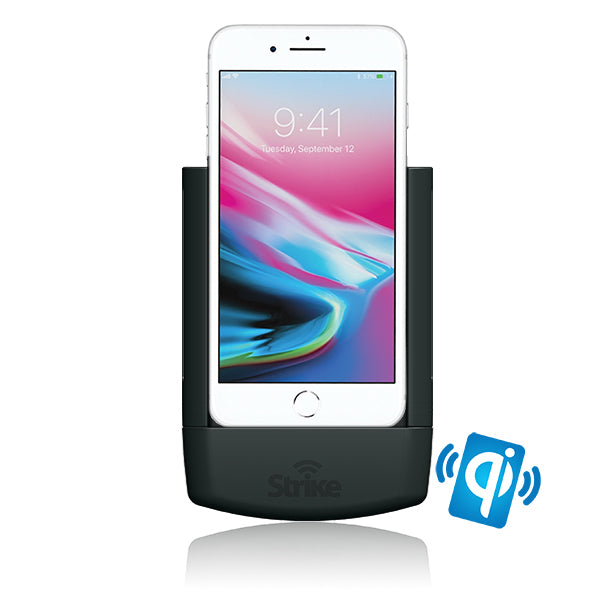 iPhone 8 Plus Wireless Charging Stand - Fast Qi-Compatible Charging Dock for iPhone 8 Plus - Perfect for Nightstand, Office Desk, and Car Use