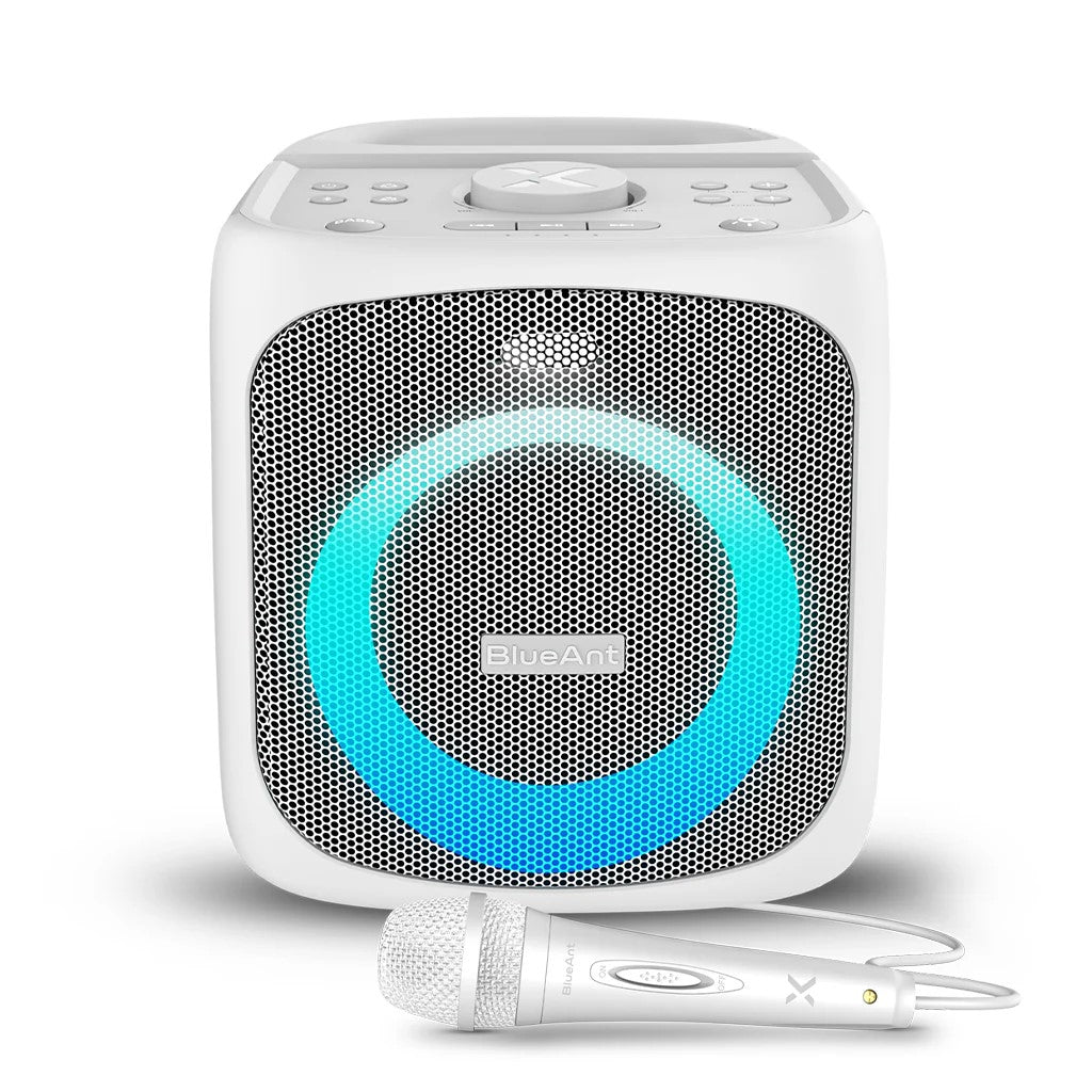 BlueAnt X4 Portable 50W Bluetooth Party Speaker - Wireless Outdoor Speaker with Powerful Bass, IPX5 Waterproof, 20H Playtime for Pool Parties, Beach, Camping & Backyard Gatherings