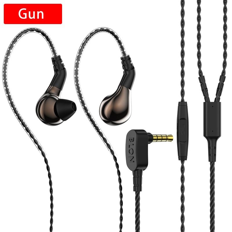 BLON BL-03 HiFi In-Ear Monitors with 10mm Carbon Diaphragm Dynamic Driver - Premium Sound Quality for Audiophiles, Musicians & Travelers - Perfect for Studio Recording, Gaming & Commuting