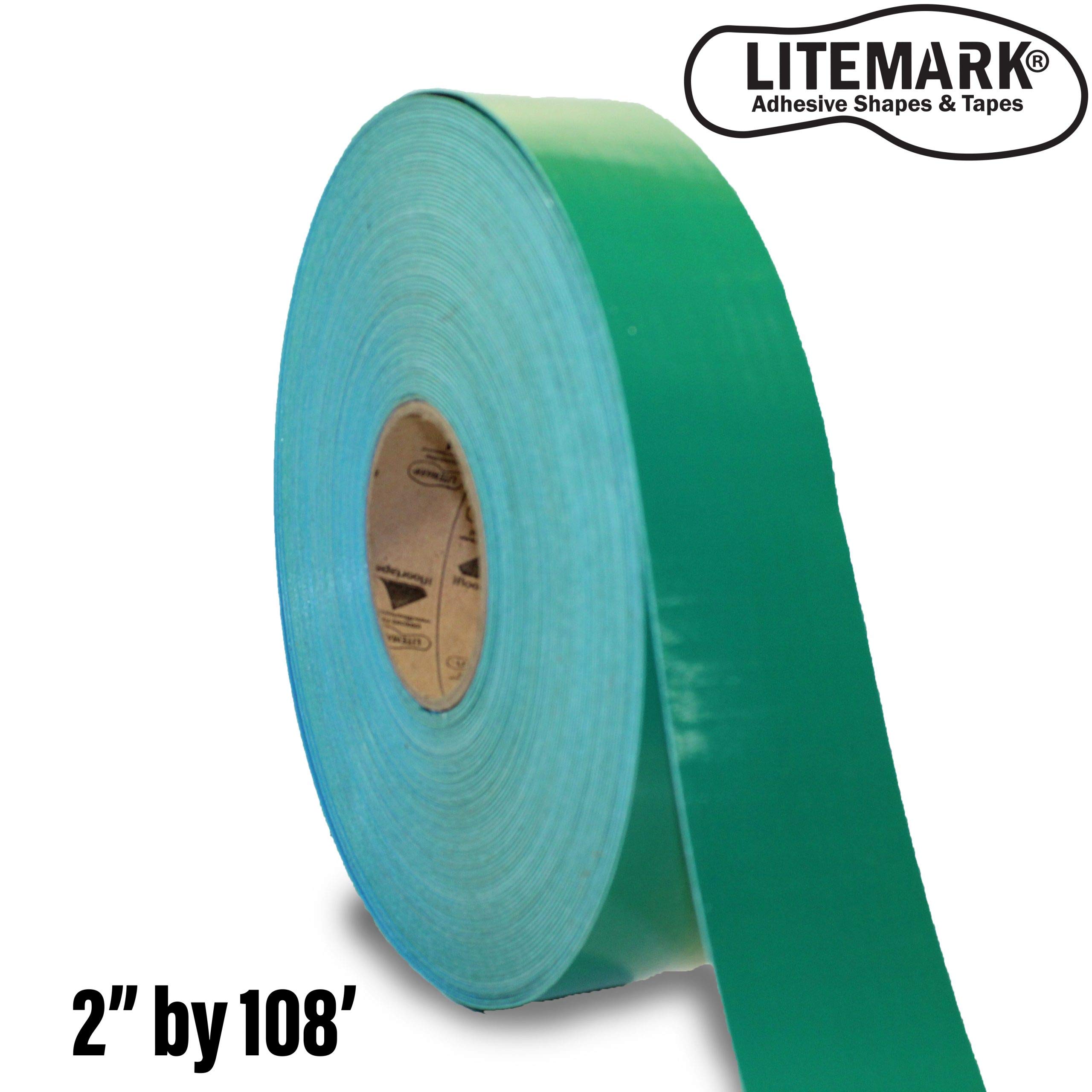 LiteMark EC-700 Heavy Duty Smooth Floor Marking Tape - 2