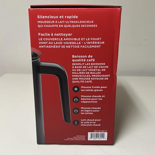 Instant Pot 10oz/295ml Electric Milk Frother for Hot & Cold Foam - Perfect for Lattes, Cappuccinos & Hot Chocolate (Model 140 6001 01) - Ideal for Coffee Shops, Home Baristas & Office Use