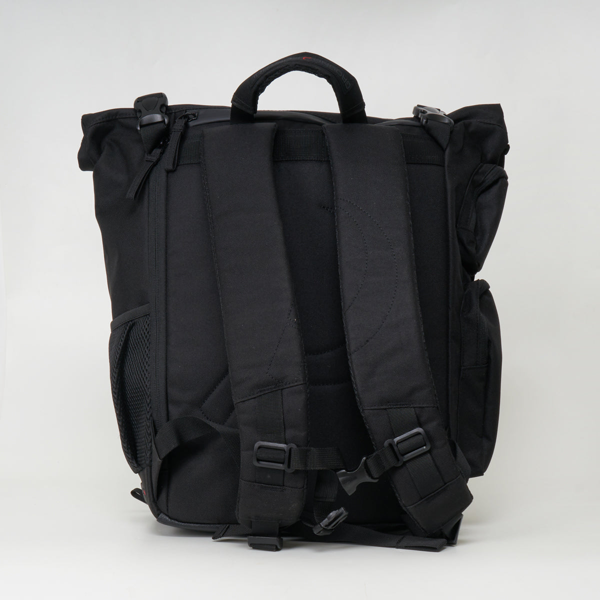 Ground Control Black Rolltop Backpack - Waterproof Travel & Hiking Backpack for Men & Women - Perfect for Outdoor Adventures, Commuting & Daily Use