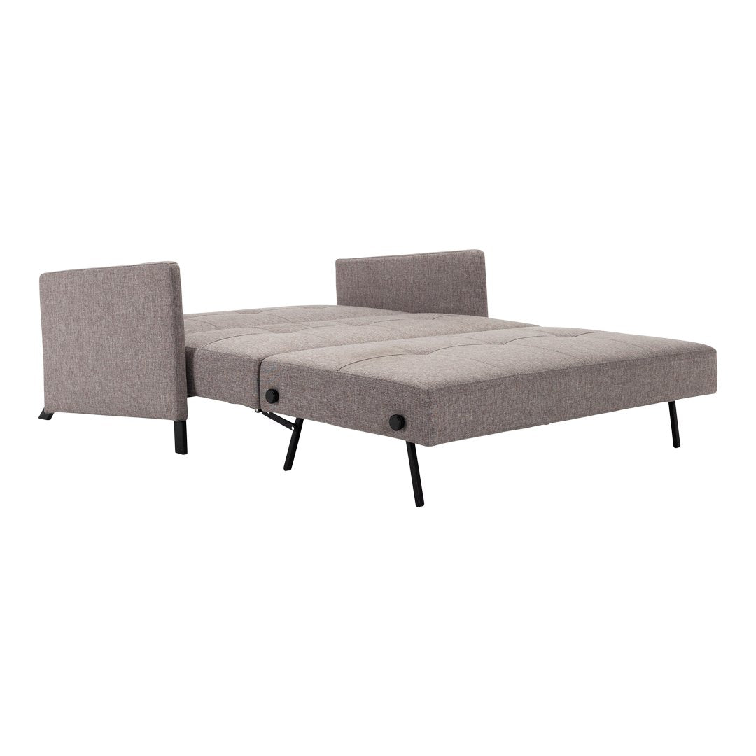 Luxury Cubed 02 Deluxe Sofa with Arms - Full Size Modern Sectional Couch for Living Room, Lounge & Home Theater Comfort