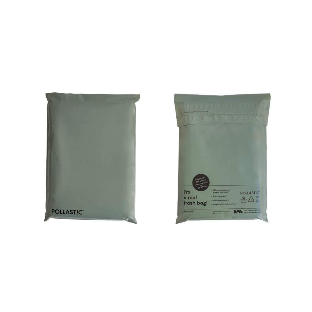 Eco-Friendly POLLAST!C Recycled Poly Mailers - Waterproof & Durable Shipping Envelopes for E-commerce, Retail & Mailing - Perfect for Small Businesses & Online Sellers